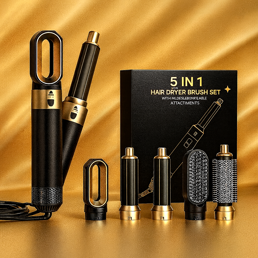 ECHOORIA AirLux™ – 5-in-1 hair styler