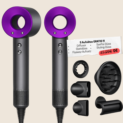 ECHOORIA™ 5-in-1 “AuraDry” hair dryer