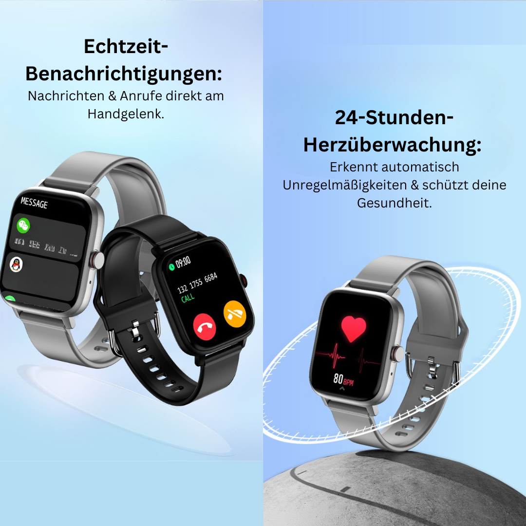 Multifunction Smartwatch |  "Titanium"