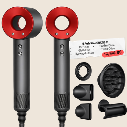 ECHOORIA™ 5-in-1 “AuraDry” hair dryer