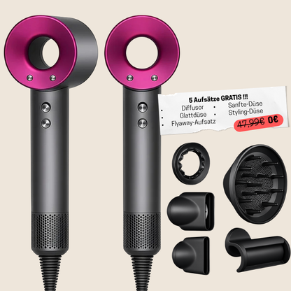 ECHOORIA™ 5-in-1 “AuraDry” hair dryer