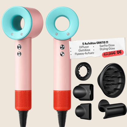 ECHOORIA™ 5-in-1 “AuraDry” hair dryer