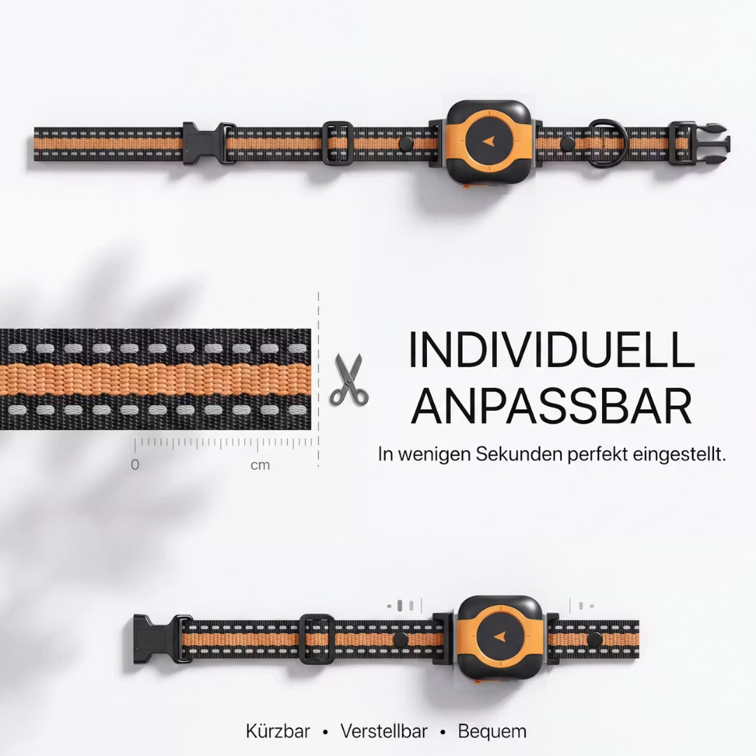 GPS tracker collar for dogs & cats