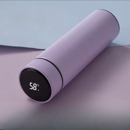 Smart thermal bottle with temperature display
