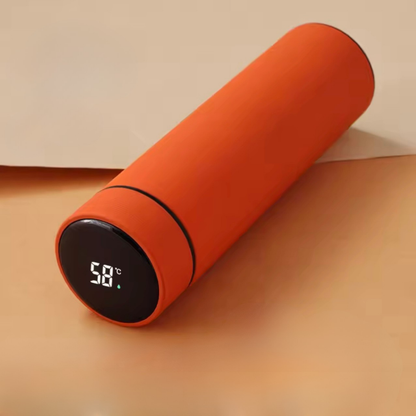 Smart thermal bottle with temperature display