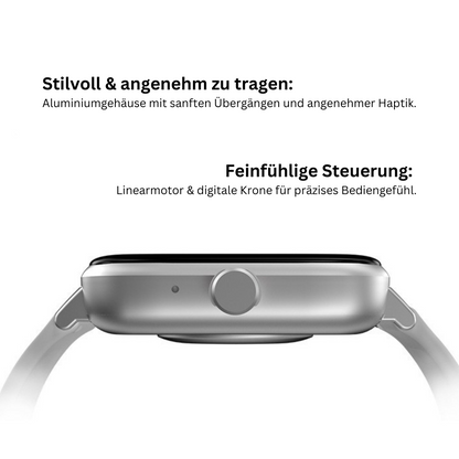 Multifunction Smartwatch |  "Titanium"