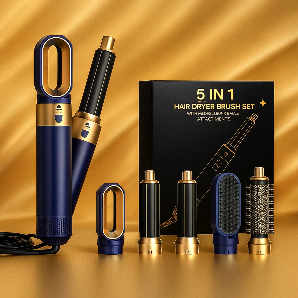 ECHOORIA AirLux™ – 5-in-1 hair styler