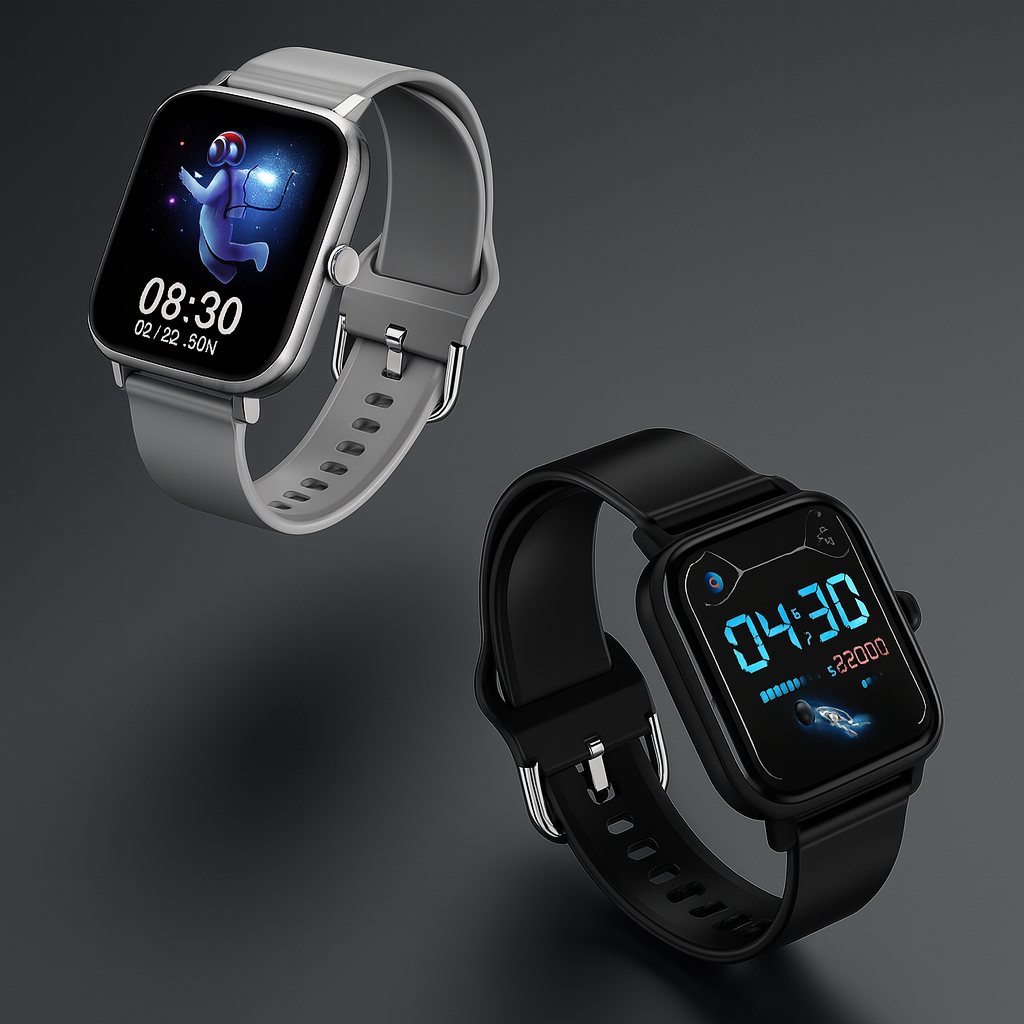 Multifunction Smartwatch |  "Titanium"