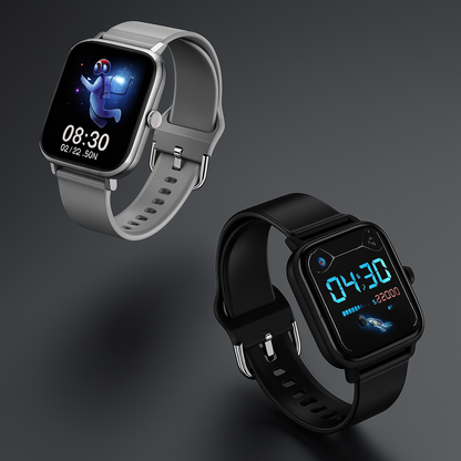 Multifunction Smartwatch |  "Titanium"