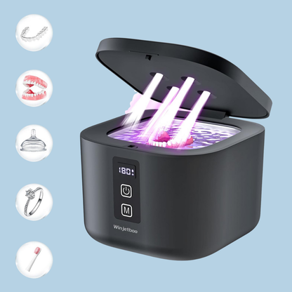 3-in-1 ultrasonic cleaner (dental splints | retainers | jewelry)