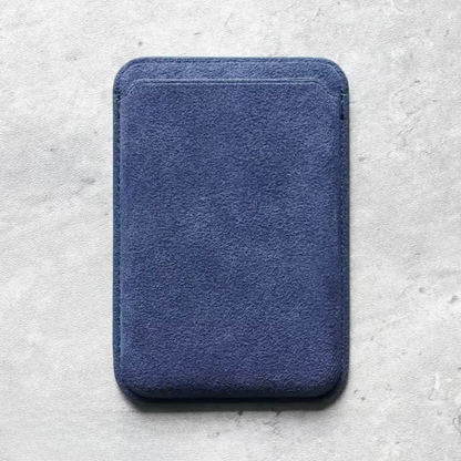 Magnetic Wallet | "Alcantara"