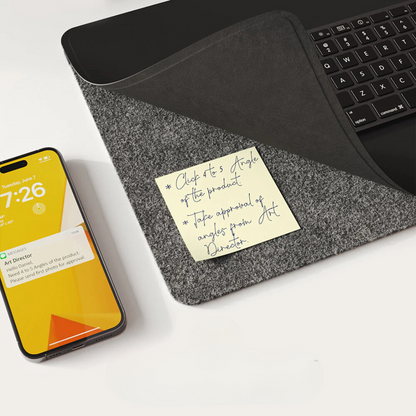 "EchoCharge" desk pad