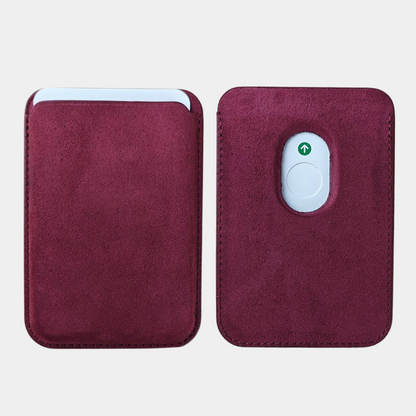 Magnetic Wallet | "Alcantara"