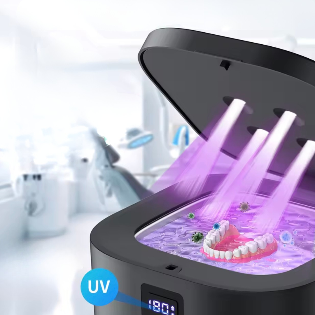 3-in-1 ultrasonic cleaner (dental splints | retainers | jewelry)
