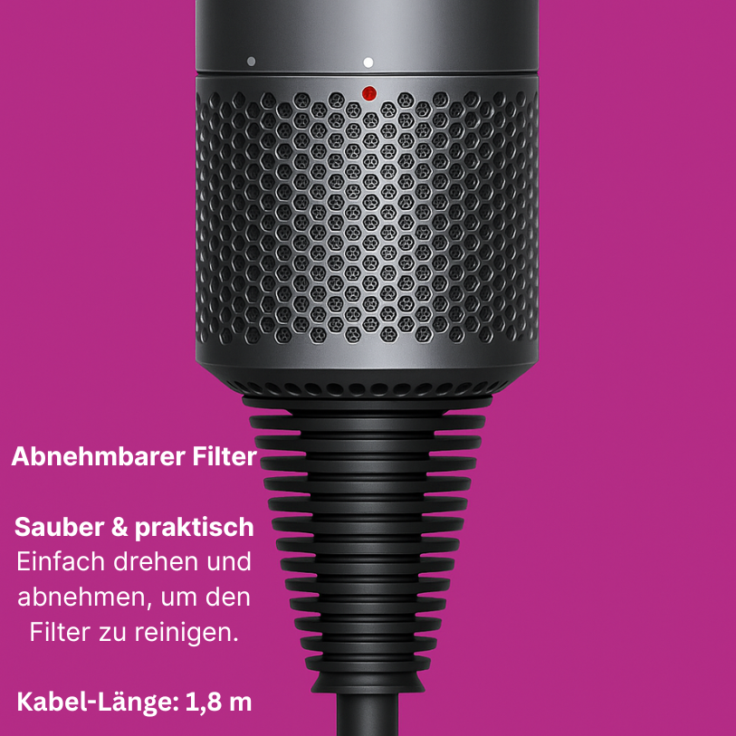 ECHOORIA™ 5-in-1 “AuraDry” hair dryer