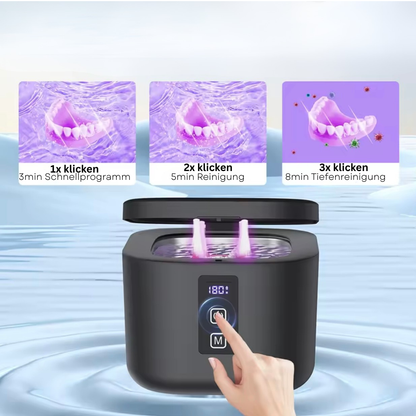 3-in-1 ultrasonic cleaner (dental splints | retainers | jewelry)