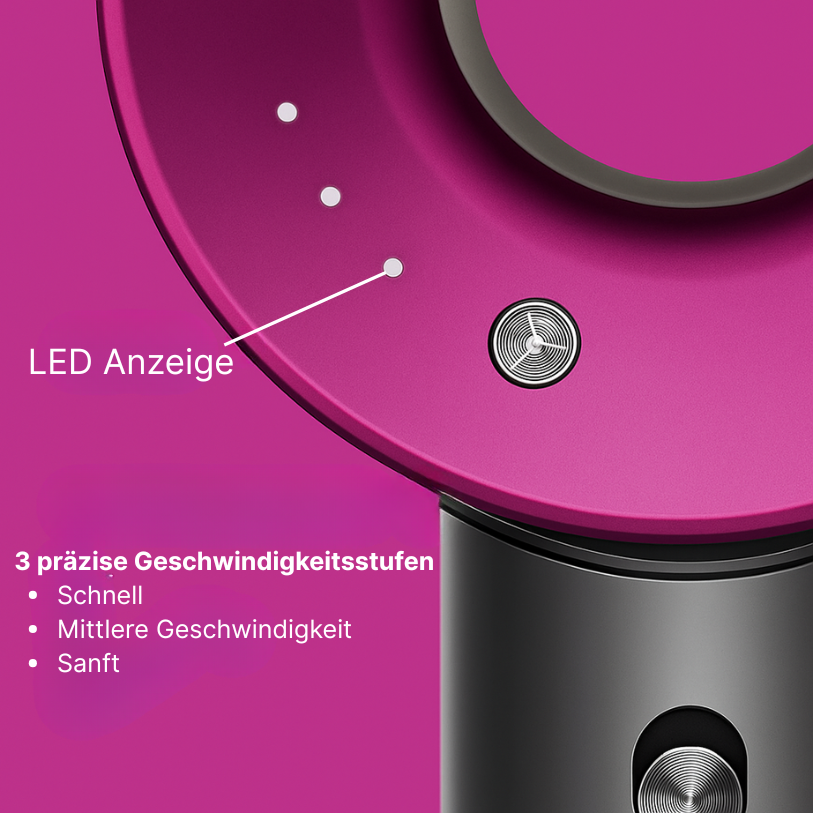 ECHOORIA™ 5-in-1 “AuraDry” hair dryer