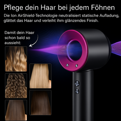 ECHOORIA™ 5-in-1 “AuraDry” hair dryer