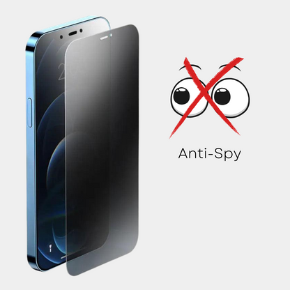 iPhone tempered glass with privacy protection