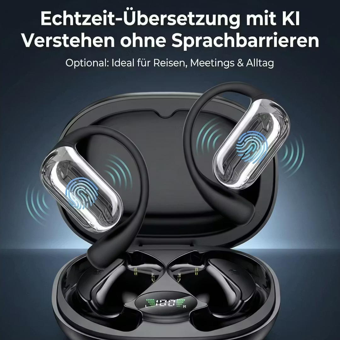 Real-time translator headphones with AI voice assistance