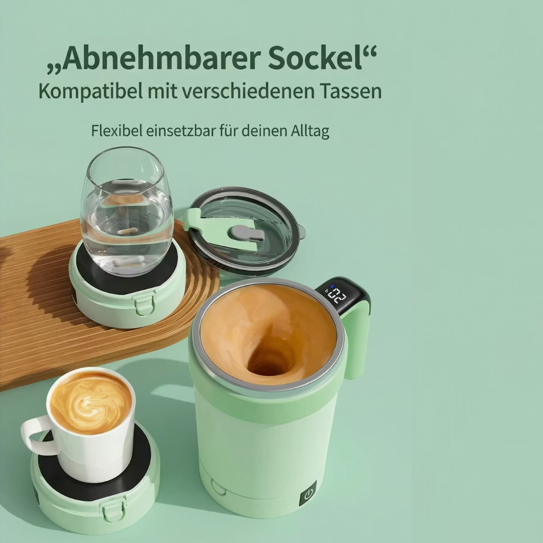 Automatic mixing cup