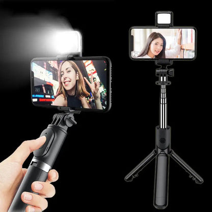 Universal smartphone tripod