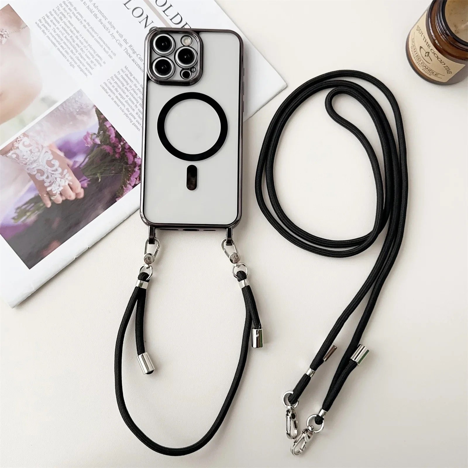iPhone MagSafe Crossbody Case | "Saint"