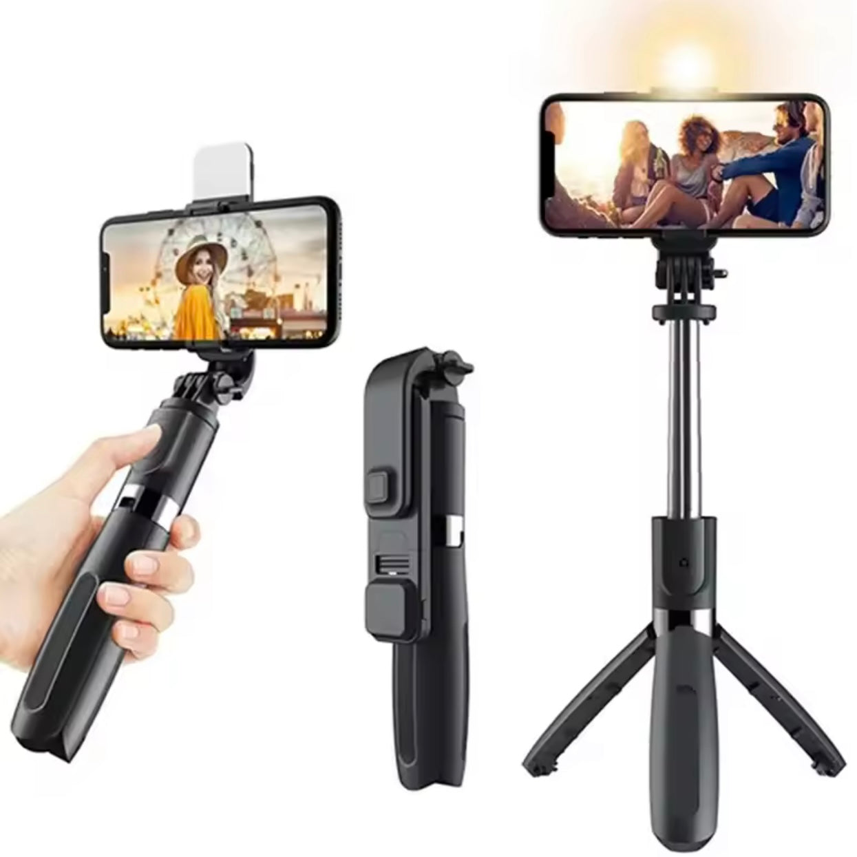 Universal smartphone tripod