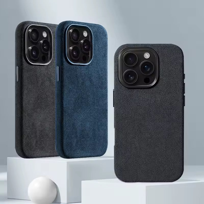 iPhone MagSafe Protective Case | "Alcantara"