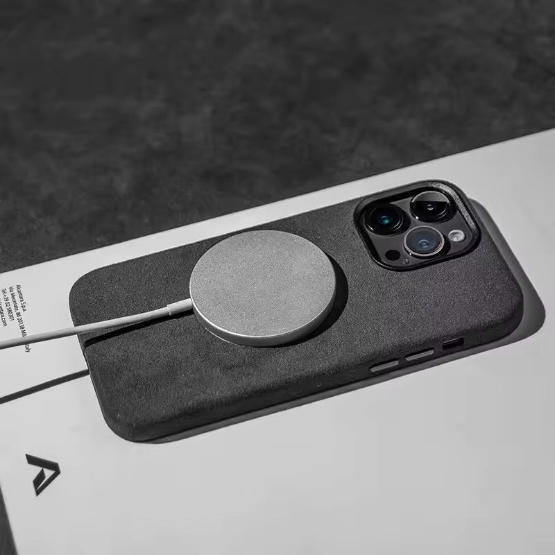 iPhone MagSafe Protective Case | "Alcantara"