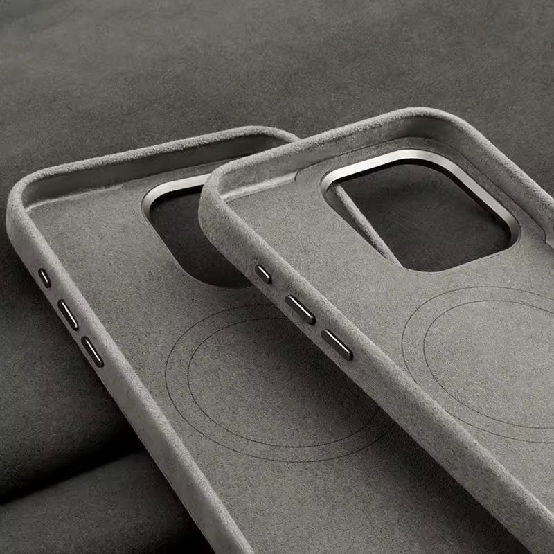 iPhone MagSafe Protective Case | "Alcantara"