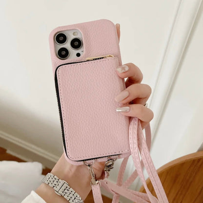 iPhone shoulder case | "Paula"