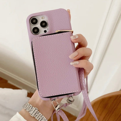 iPhone shoulder case | "Paula"