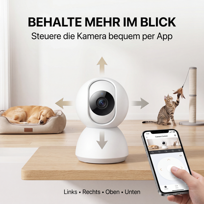 Echooria™ PetWatch Pro - Smart Wi-Fi Dog Camera with Night Vision & App Control