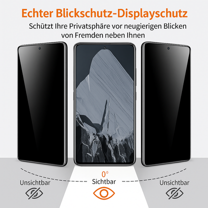 Google tempered glass screen protector with privacy screen (4 pcs.)