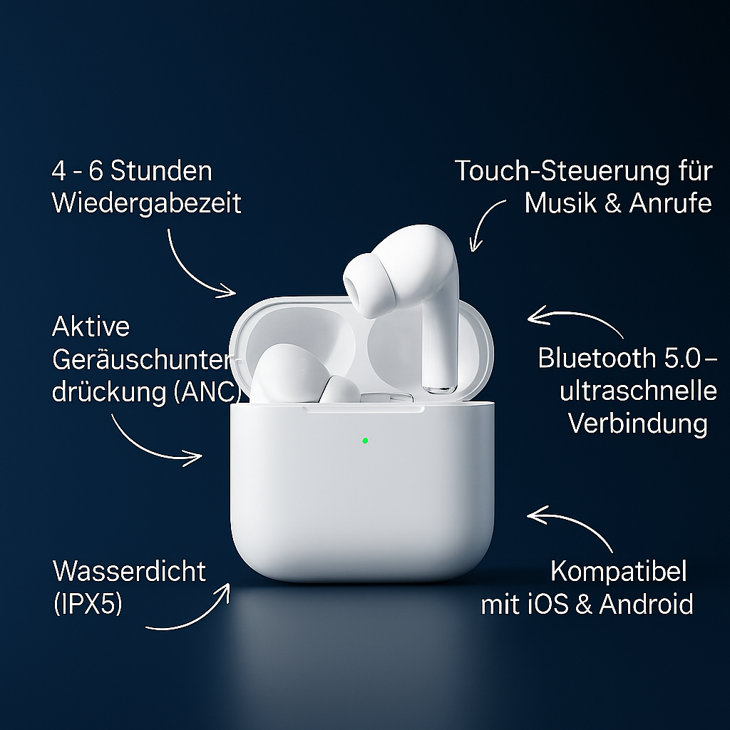 ECHOORIA TrueSound - Bluetooth headphones