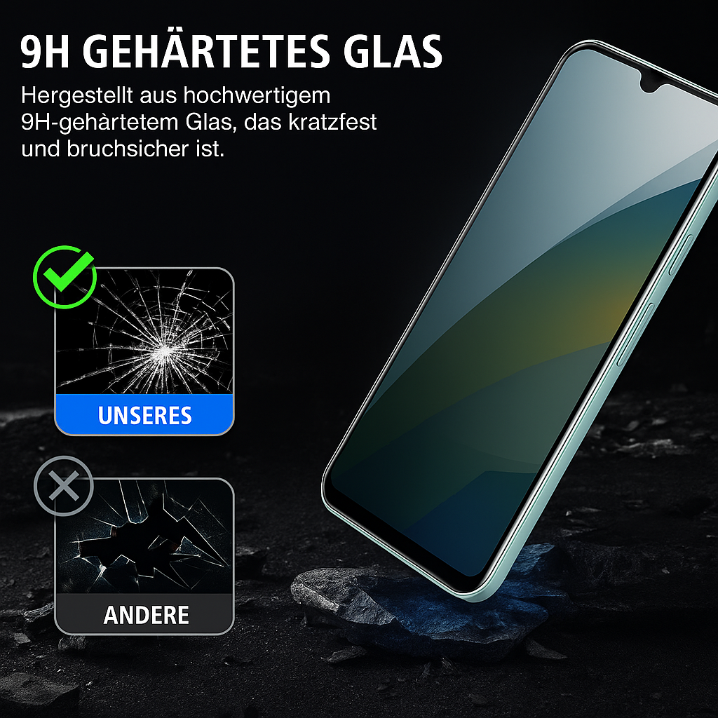 Samsung tempered glass with privacy protection