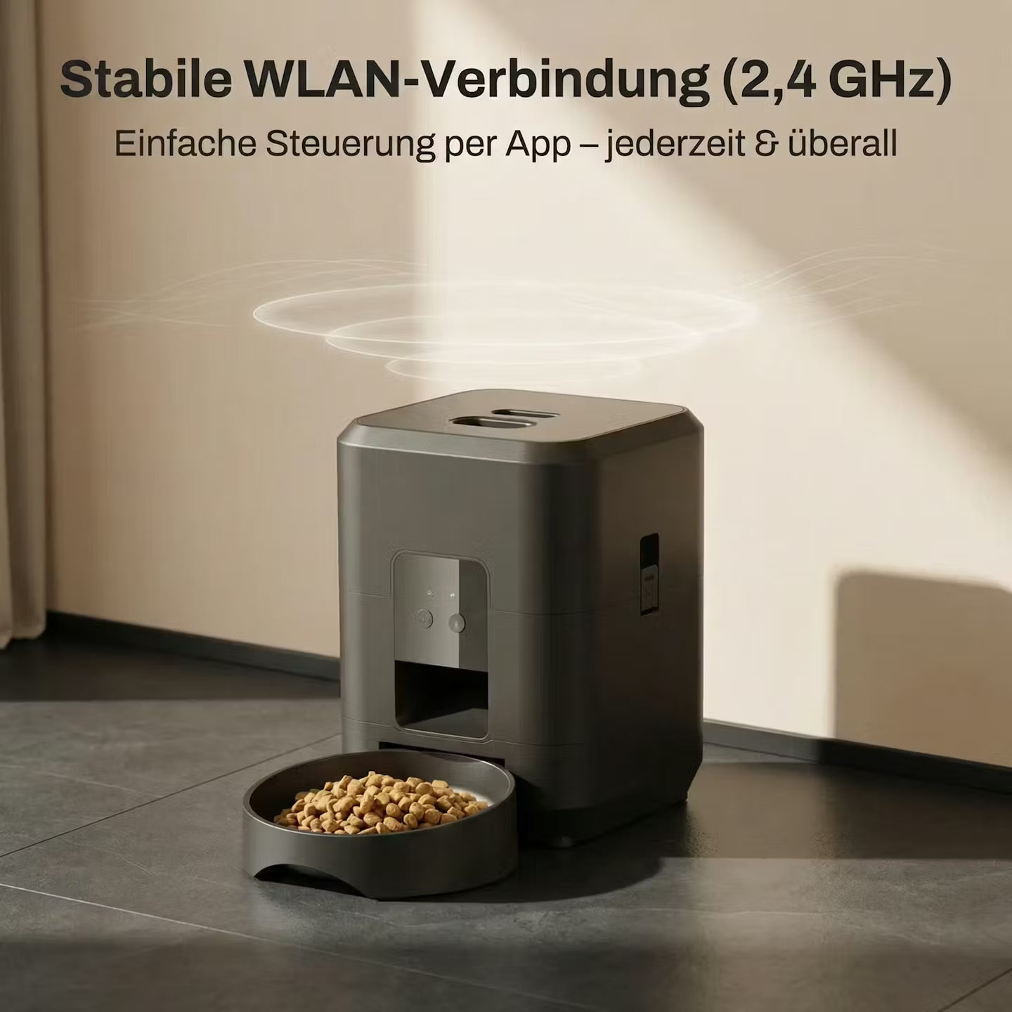 Smart feeder with app control
