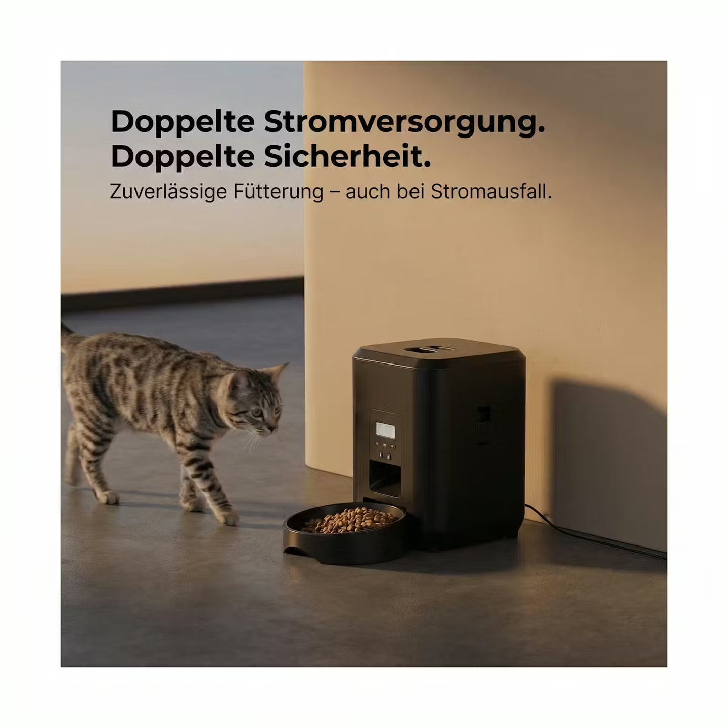 Smart feeder with app control