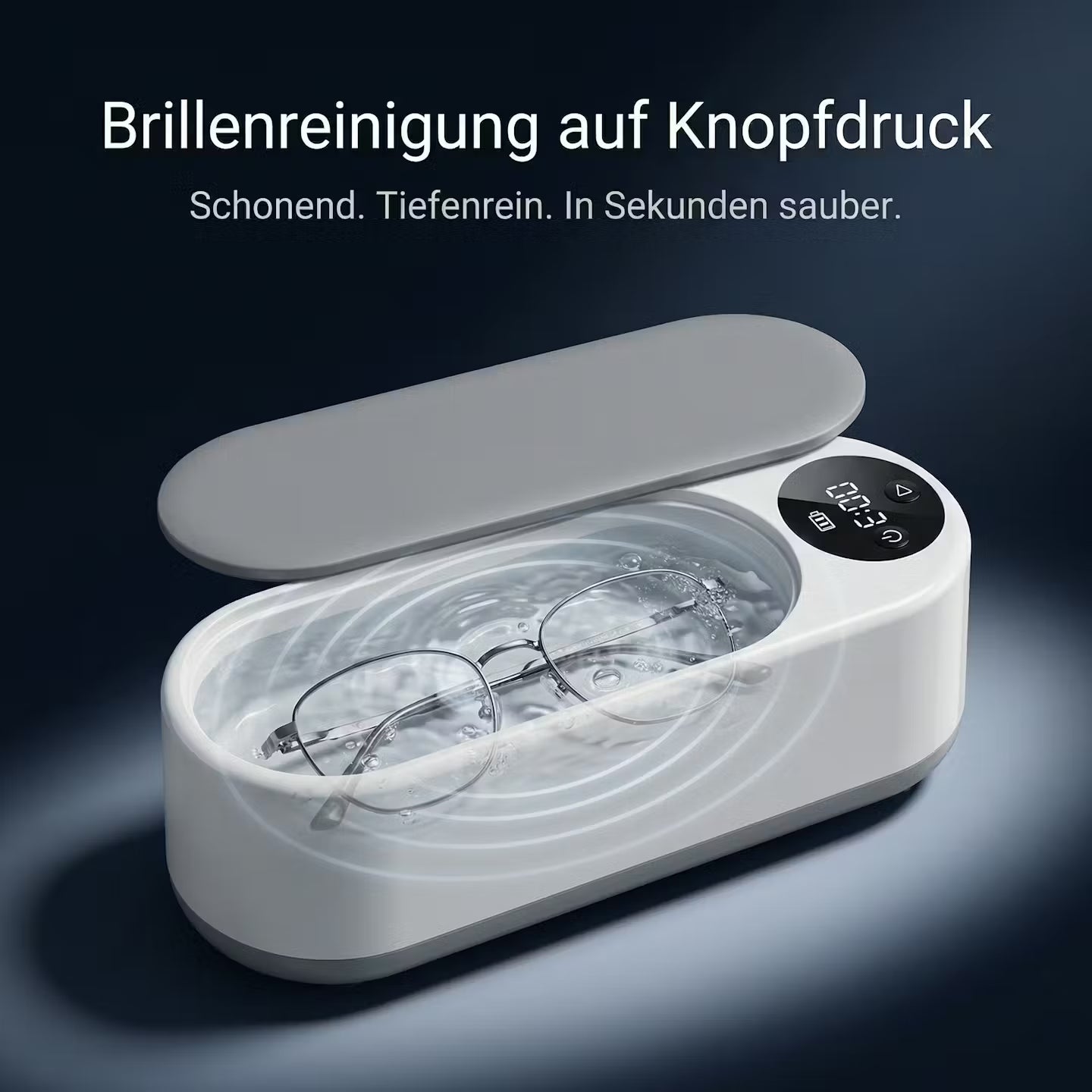 Ultrasonic cleaner for jewelry, glasses & Beauty tools