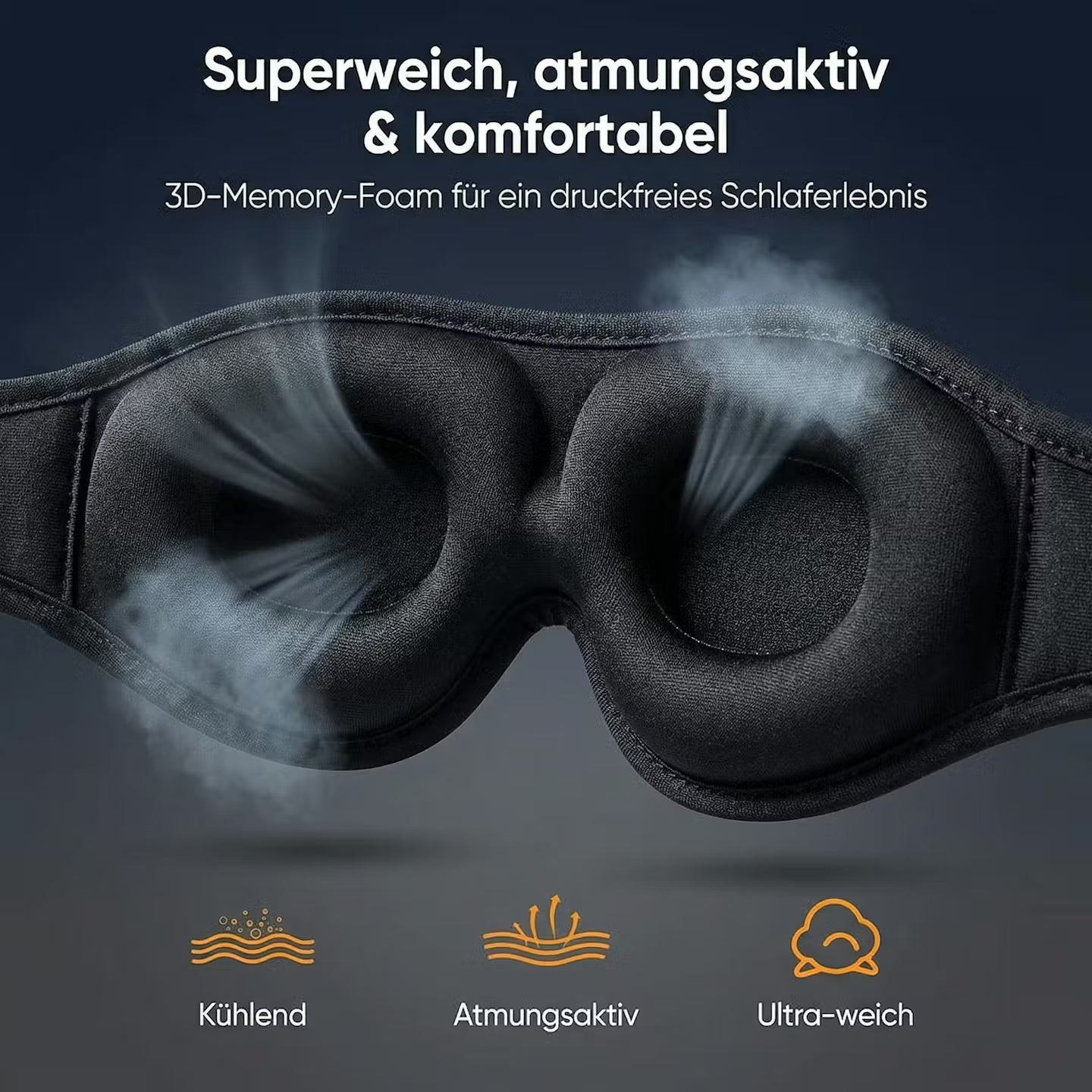 SleepSound™ sleep mask with Bluetooth audio