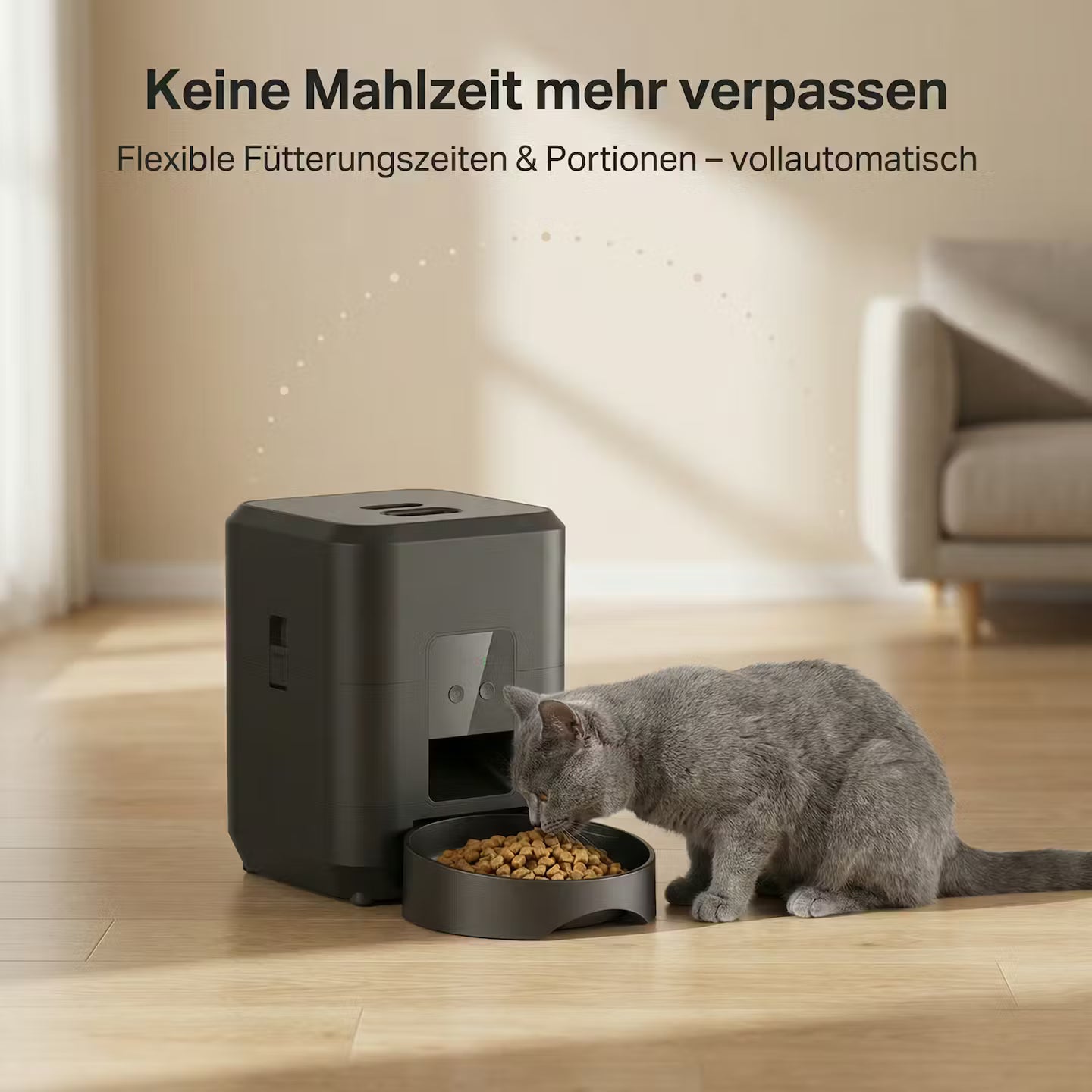 Smart feeder with app control