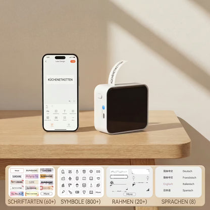 Portable Bluetooth label printer
