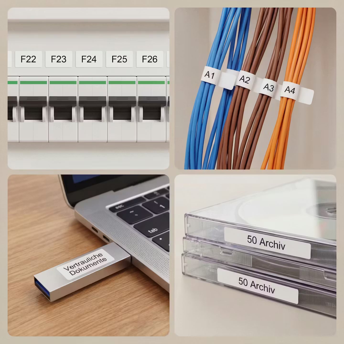 Portable Bluetooth label printer