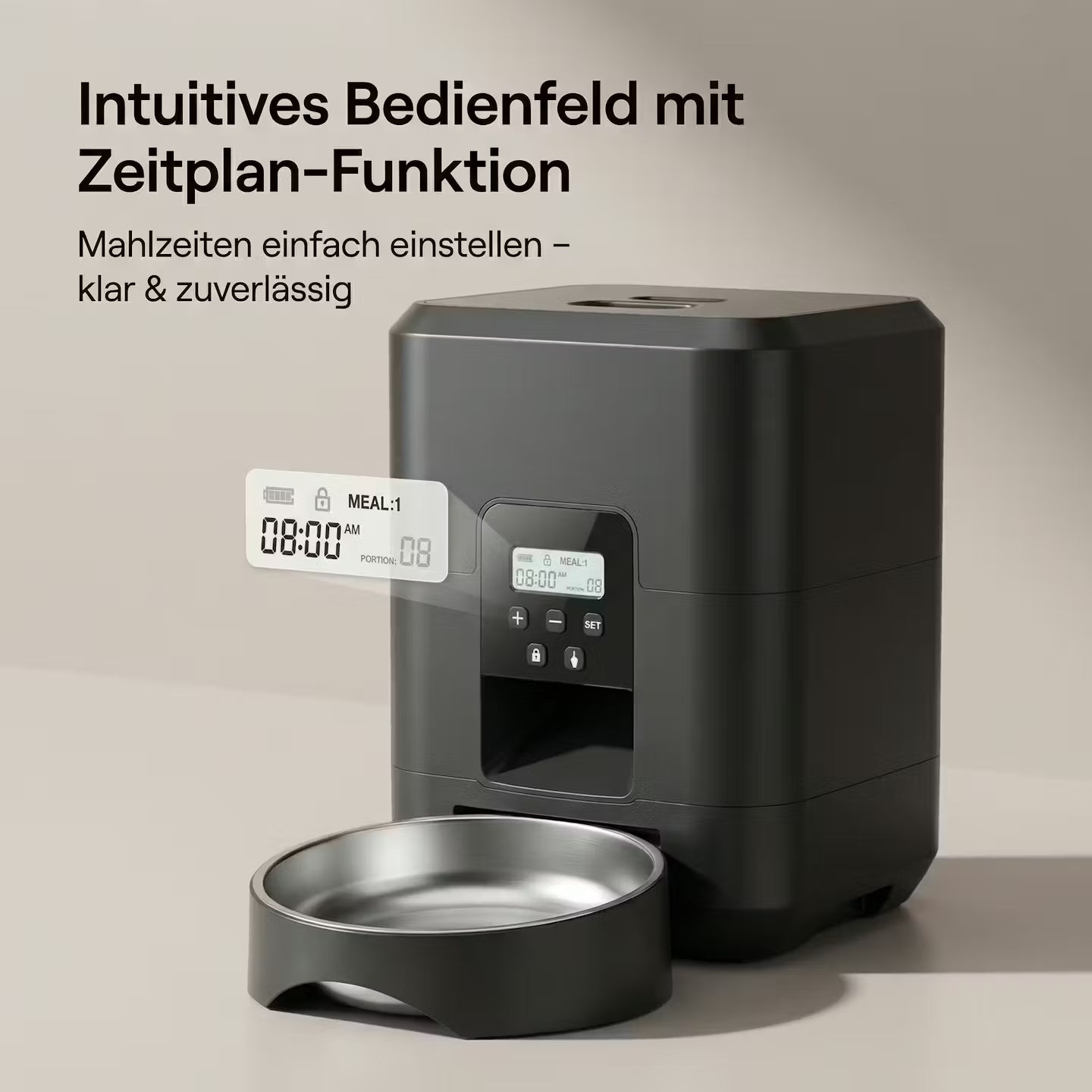 Smart feeder with app control