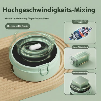 Automatic mixing cup