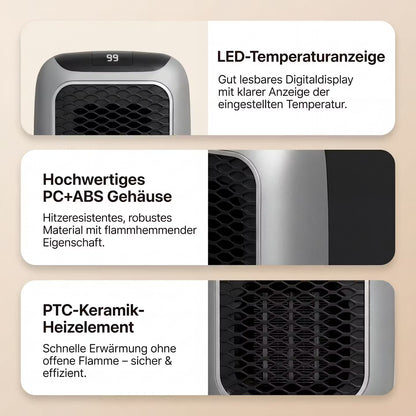 MiniHeat Pro wall fan heater