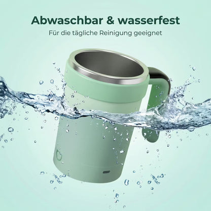 Automatic mixing cup