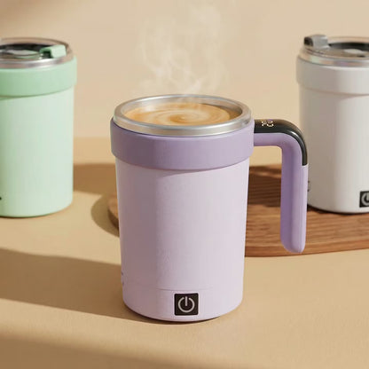 Automatic mixing cup