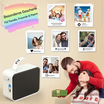Portable Bluetooth label printer